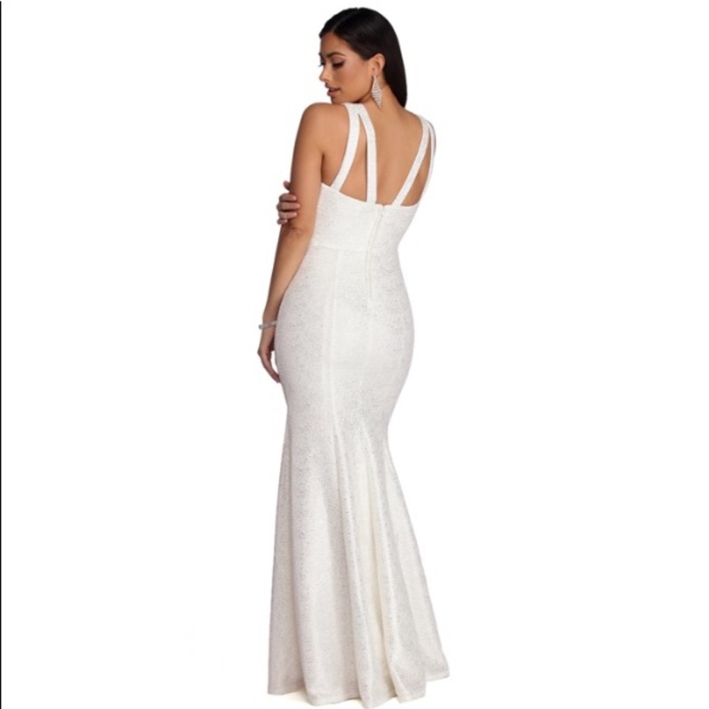 White Mermaid Dress